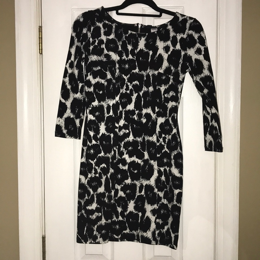 Black and White Dress